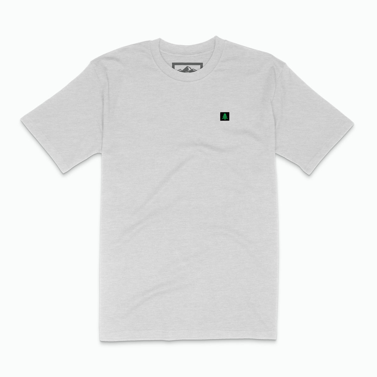 Mountain Tree Label 'Lifestyle Tee' | Premium Heavyweight | - The Happy Clothing Company