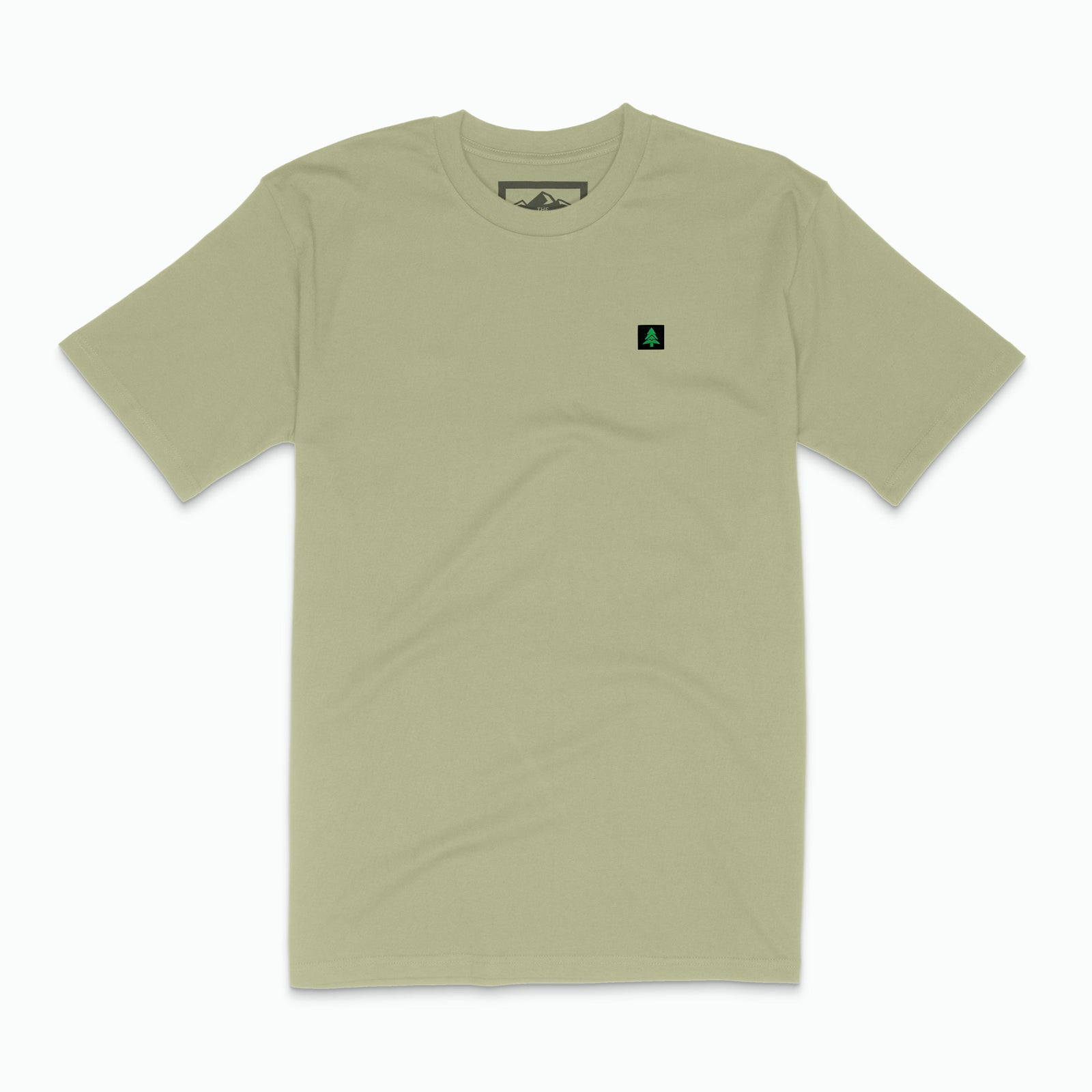 Mountain Tree Label 'Lifestyle Tee' | Premium Heavyweight | - The Happy Clothing Company