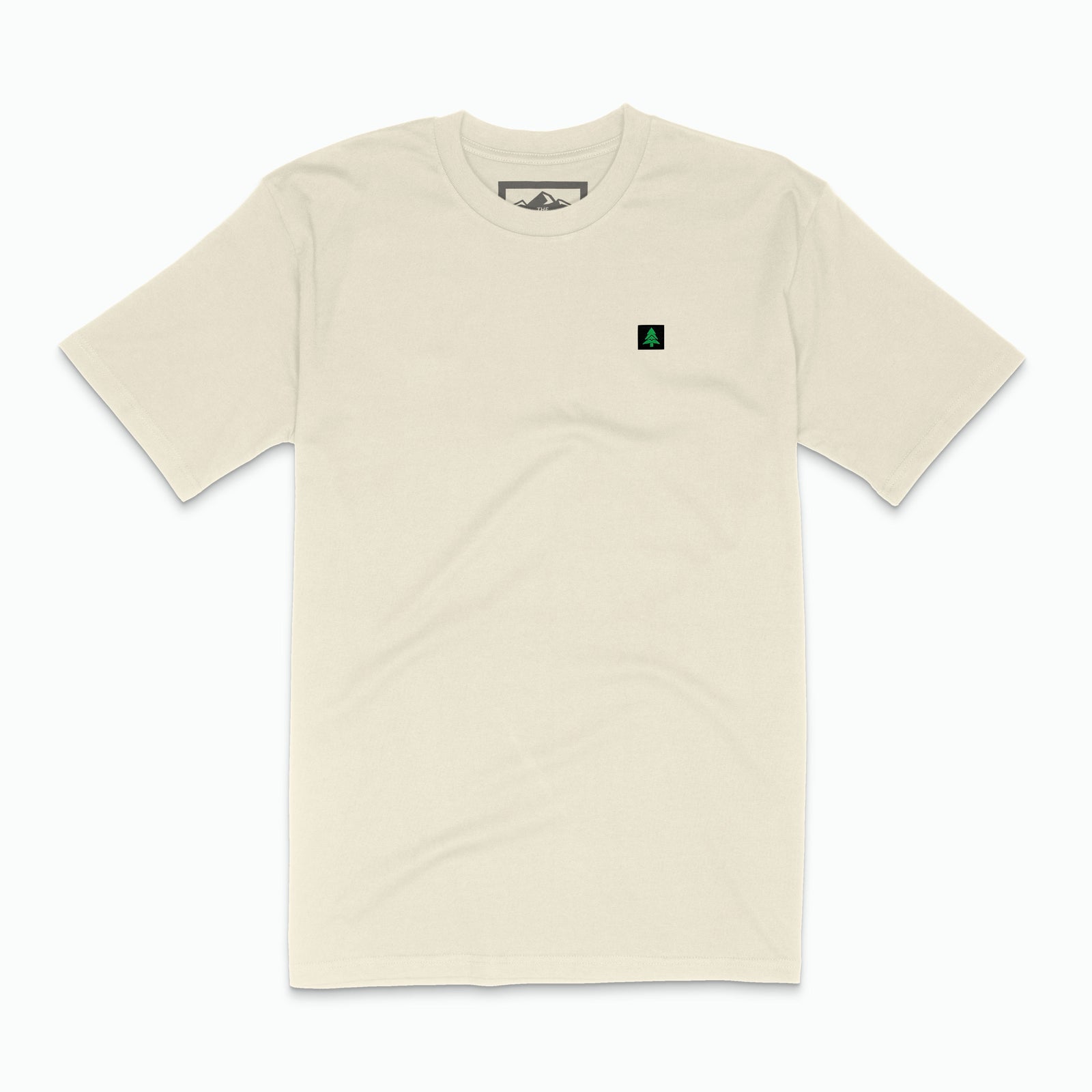 Mountain Tree Label 'Lifestyle Tee' | Premium Heavyweight | - The Happy Clothing Company