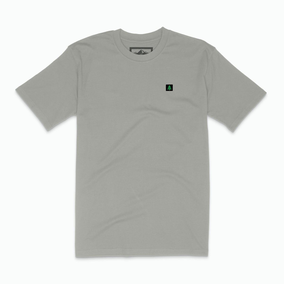 Mountain Tree Label 'Lifestyle Tee' | Premium Heavyweight | - The Happy Clothing Company