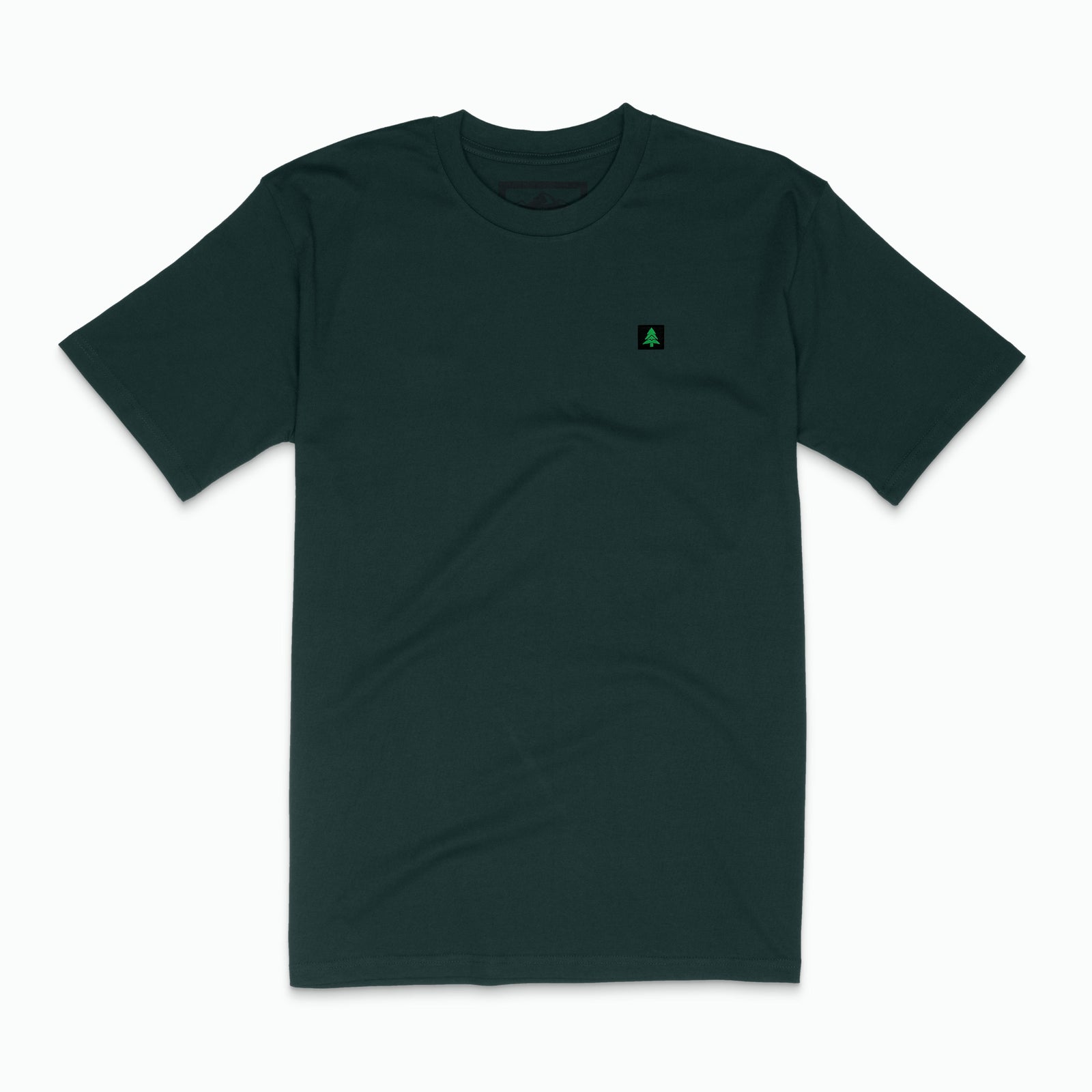 Mountain Tree Label 'Lifestyle Tee' | Premium Heavyweight | - The Happy Clothing Company