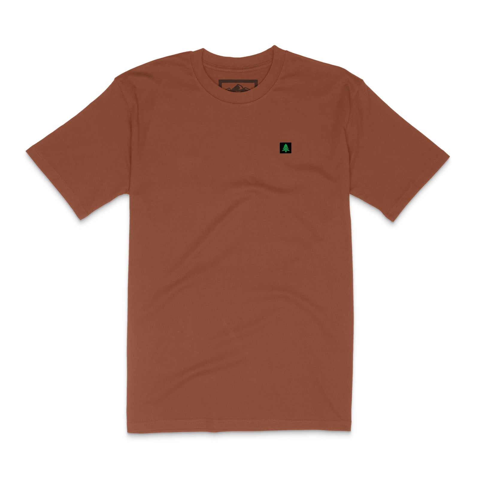Mountain Tree Label 'Lifestyle Tee' | Premium Heavyweight | - The Happy Clothing Company