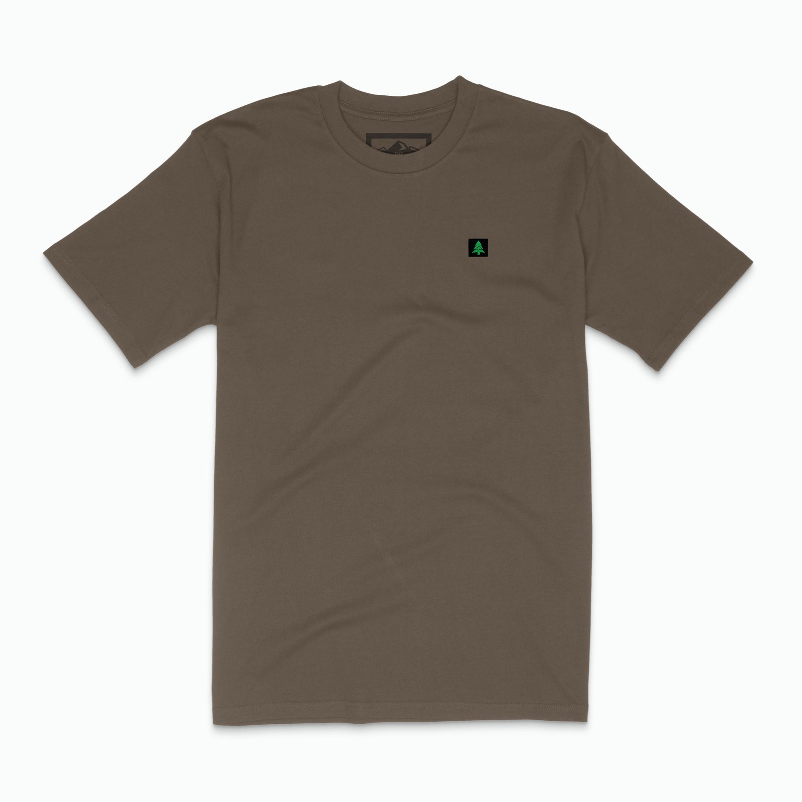 Mountain Tree Label 'Lifestyle Tee' | Premium Heavyweight | - The Happy Clothing Company