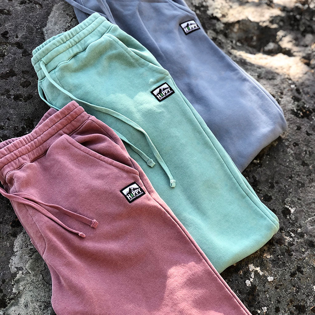 Logo Label Inspired-Dye <br> Unisex Jogger-Style Sweats | Ocean Edition | - The Happy Clothing Company