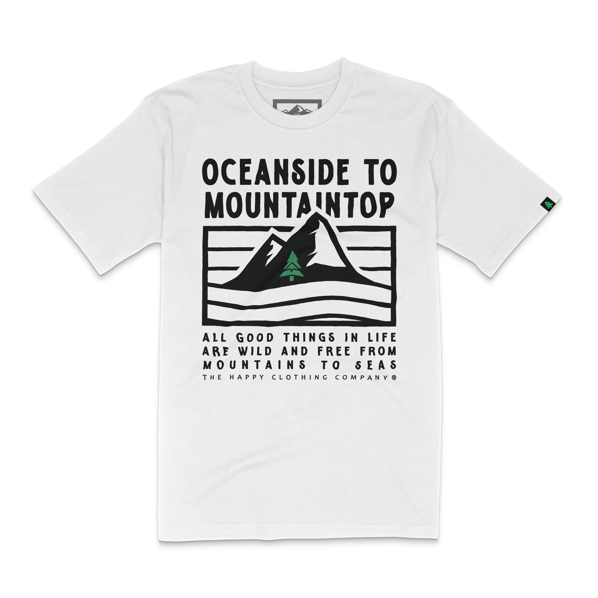 Oceanside To Mountaintop Essential Tee | Premium Heavyweight |