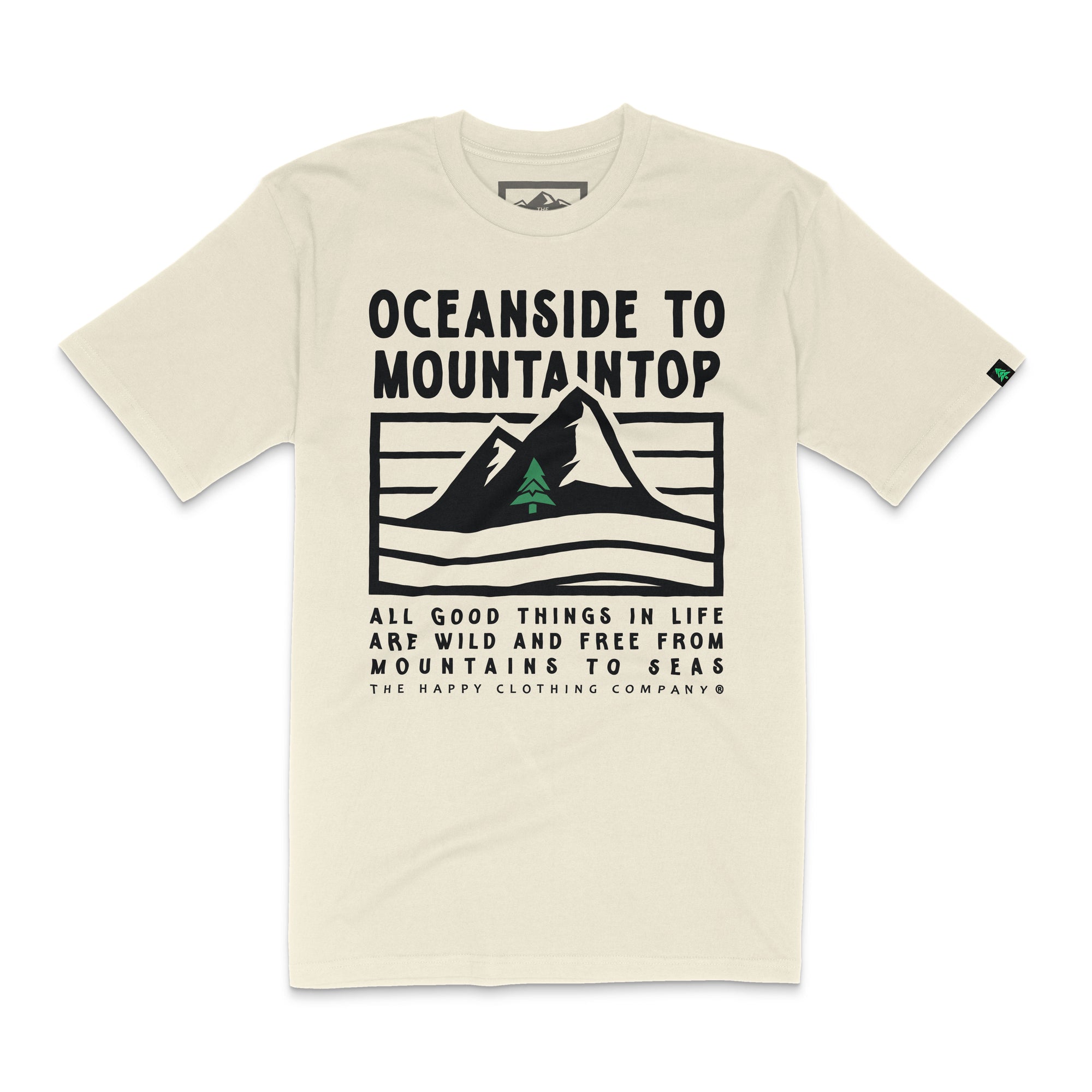 Oceanside To Mountaintop Essential Tee | Premium Heavyweight |