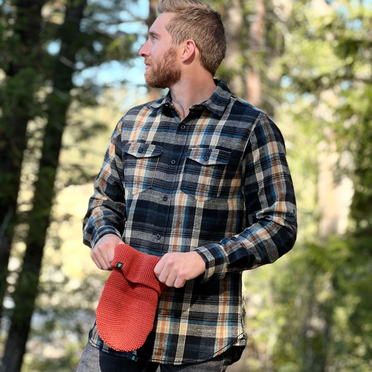 Basecamp Plaid Flannel Fall Edition 🍁  | SLIM FIT | - The Happy Clothing Company