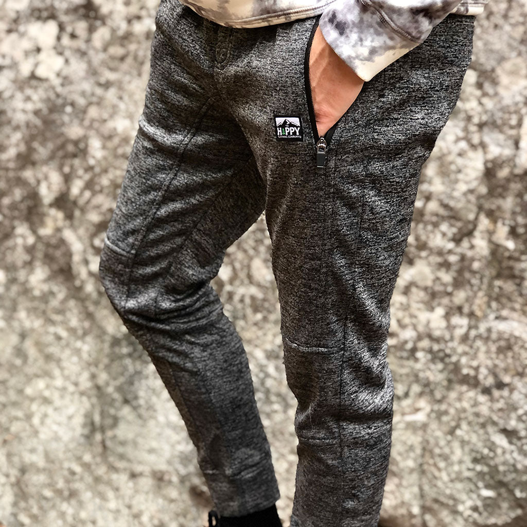 Logo Label Performance &lt;br&gt; Fleece Joggers - The Happy Clothing Company