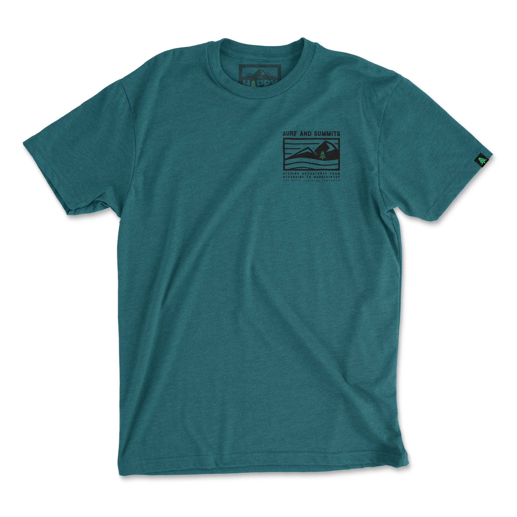Surf and Summits Back Print Blend Tee | Lightweight |