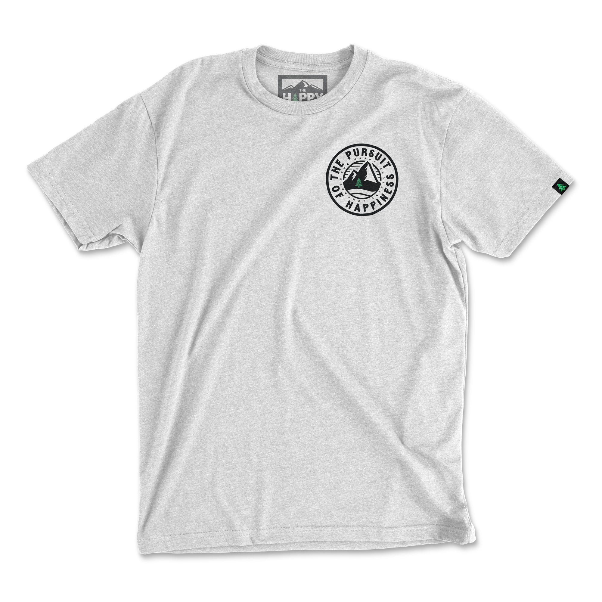 The Pursuit Of Happiness Back Print Blend Tee | Lightweight |
