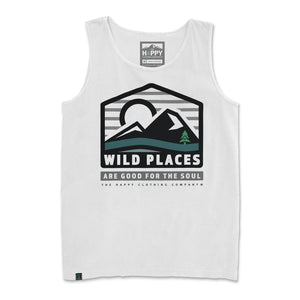 Wild Places Are Good For The Soul <br> Nature-Inspired Pigment Dyed Tank - The Happy Clothing Company