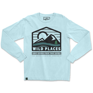 Wild Places Are Good For The Soul Nature-Inspired Pigment Dyed Long Sleeve