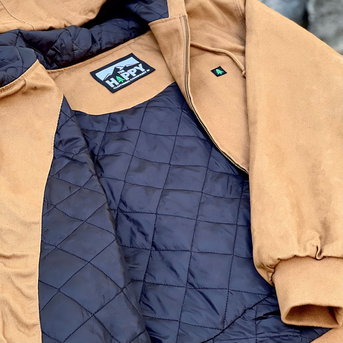 The Pursuer Workwear Jacket w/ Mountain-Tree Label - The Happy Clothing Company